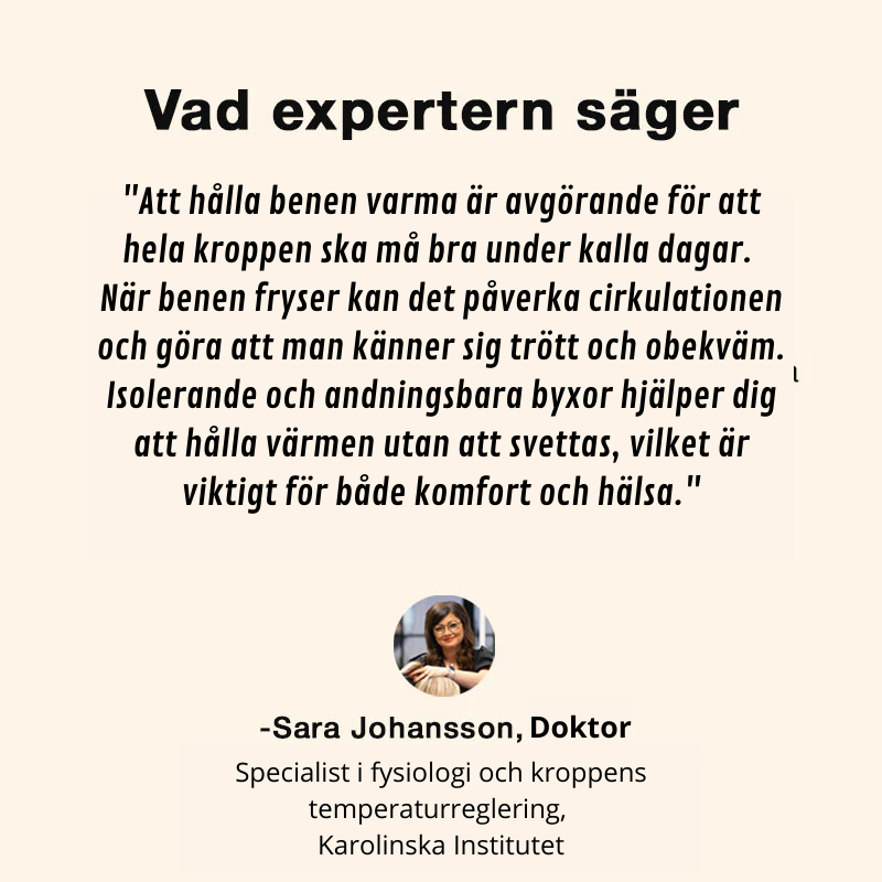 ISFROST® Fleece-Byxor – Bekvämt skydd mot nordiska vintrar